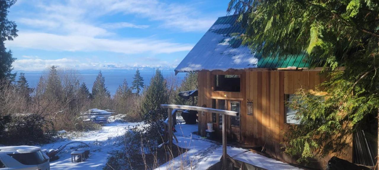Ocean Views & Sunset Beach Cabin With Soaker Tub & Fire Pit Villa Пауъл Ривър Екстериор снимка